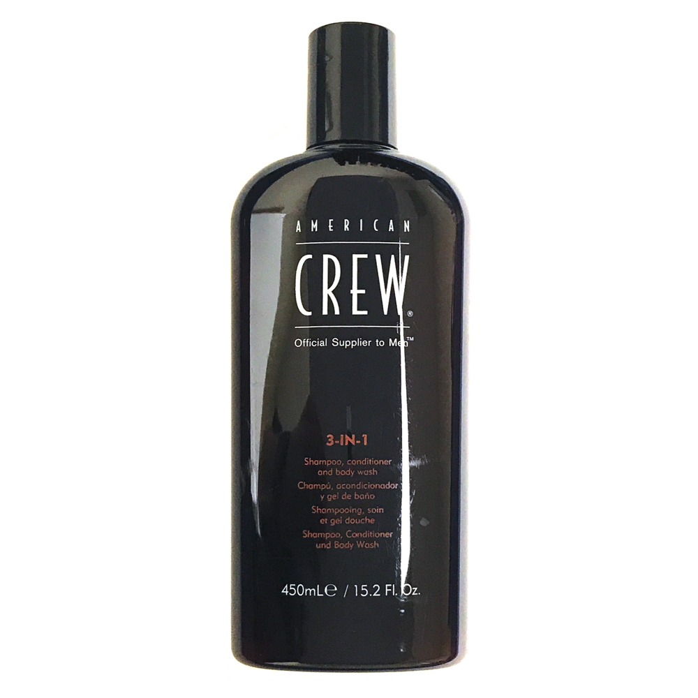 American Crew 3In1 Shampoo, Conditioner And Body Wash 15.2 Oz