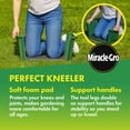 Miracle-Gro 4-in-1 Garden Stool Multi-Use Garden Scooter Rolling Cart ...