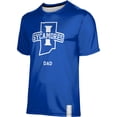 thumbnail image 2 of Men's ProSphere Royal Indiana State Sycamores Dad Logo Stripe T-Shirt, 2 of 3