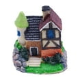 thumbnail image 4 of Casa de jardín de hadas miniatura Perfecl Adorno coleccionable de resina 6,2 cm x 4,5 cm x 7 cm, 4 of 8