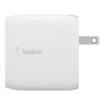 thumbnail image 3 of Belkin 24W Dual Port USB Wall Charger - iPhone Fast Charging - USB Charging Block for Power Bank, iPhone 14, iPhone13, iPhone 12, iPhone 11, iPad Pro, Samsung & More, iPhone Cable Not Included, 3 of 5