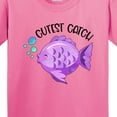 thumbnail image 4 of Inktastic Cutest Catch Cute Purple Fish Youth T-Shirt, 4 of 5