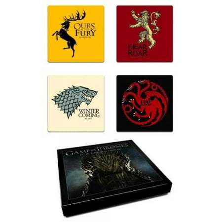 Dark Horse Deluxe: Game of Thrones House Sigil Coaster Set