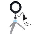 thumbnail image 2 of RisingPro Anneau Lumineux LED Dimmable USB 4.6 Pouces 3 Modes avec Trépied Froid, 2 of 10