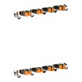 thumbnail image 4 of Moyic Porta hisopos multifuncional - Instalación fácil y rápida Porta hisopos de acero inoxidable Herramienta de almacenamiento de hisopos naranja 4 clips y 5 ganchos 2piezas, 4 of 6
