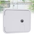 thumbnail image 4 of RV Power Cable Hatch, 180 Degree Opening 145 X 116mm RV Electrical Cord Cable Access Door Versatile Easy Installation  for Campervan, 4 of 7