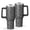 Black Dog Paw, variant on OBREWU Black Dog Paw Footprint Bone Tumbler with Handle and Lid,Black Dog Paw Footprint Bone 40oz Double Wall Vacuum Insulated Tumbler,Cups Gift for Women and Men