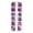 Purple, variant on CPHDW7 Nail Charms Set, Transparent Compartment Container with Assorted Gems and Nail Stickers, Shiny Jewelry for Nail Decoration and Craft Projects