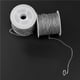 thumbnail image 2 of Wosthever 10 metros de plata Curb Chai Cadena de eslabones de acero inoxidable Cadena trenzada sin soldar Accesorio de elaboración colgante con rollo para Artesanía Wosthever HA021252-00, 2 of 6