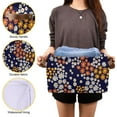 thumbnail image 6 of 1 Pack Fabric Storage Basket Colorful Daisy Blossom Closet Storage Bins with Handles Foldable Baskets for Shelves Toy Organizer Home Office Decor Gifts, 6 of 7