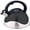 Black, variant on J&V TEXTILES Stainless Steel Whistling Tea Kettle, 3-Quart Silver