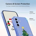thumbnail image 4 of ELEHOLD Case for Samsung Galaxy A17 5G, Christmas Slim Shockproof Clear TPU Cover, Raised Edge Screen/Camera Protection,D, 4 of 7