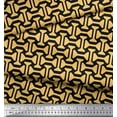 thumbnail image 3 of Soimoi Crepe Silk Fabric Geometric Abstract Printed Fabric 1 Yard 42 Inch Wide, 3 of 3