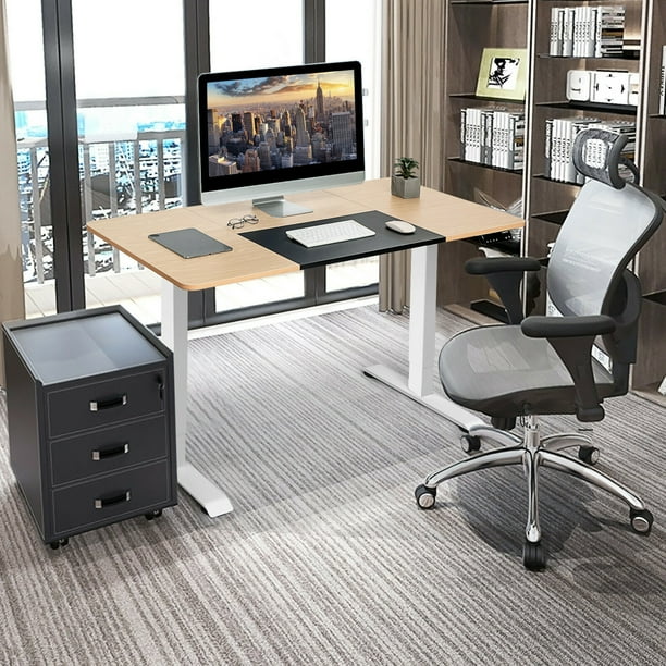 Gymax Electric 55''x28'' Standing Desk Sit Stand Height Adjustable