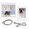 thumbnail image 1 of PowerBridge Solutions Two-PRO-6 Cable Management System with Dual Power for Wall-Mounted TVs, 1 of 5