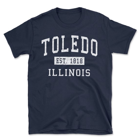 Toledo Illinois Classic Established Men's Cotton T-Shirt