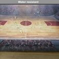 thumbnail image 6 of Ambesonne Sports Place Mats Set of 4, Basketball Tournament, Standard Size, Beige Navy Brown, 6 of 6
