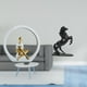 thumbnail image 2 of Escultura De Figura De Una Elegante Lectora Y Un Majestuoso Caballo Para Dormitorio, Mesa, Centro De Mesa, Estantería, Decoración Abstracta Y Versátil De Estilo Rústico., 2 of 8