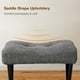 thumbnail image 3 of Taburete Memobarco, 46 cm, con patas en X de metal, color gris, 3 of 9