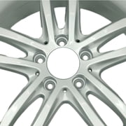 For Front Mercedes-Benz C-Class C250 C300 C350 2012-2014 OEM Design Wheel 17 17x7.5 Silver Single Replacement Rim
