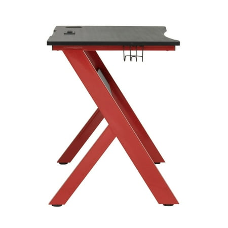 SD Gaming - Overlord Curved Table - Black