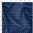 thumbnail image 3 of Soimoi Poly Georgette Fabric Palmette Damask Print Fabric by The Yard 52 Inch Wide, 3 of 6