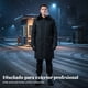 thumbnail image 2 of Abbraccia Abrigo para cámara frigorífica, abrigo militar de invierno grueso, impermeable, multi-bolsillo desmontable, 2 of 6