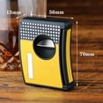 thumbnail image 7 of Portable Cigar Cutter for Men, V Cut Guillotine, Sharp Blade, Cigar Scissors, Smoking Accessories, Gifts (army green), 7 of 7