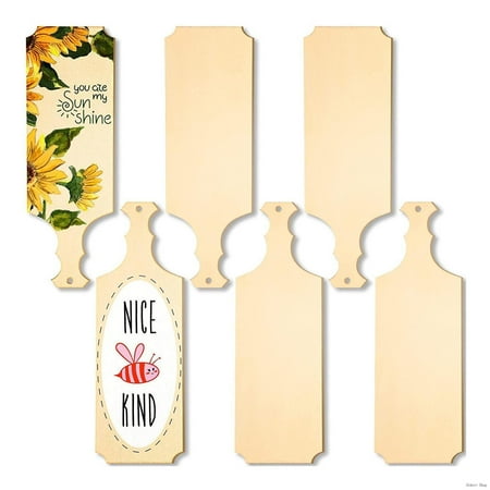 

6 Pieces Mini Wooden Cutting Board Handle For Crafting Home Kitchen