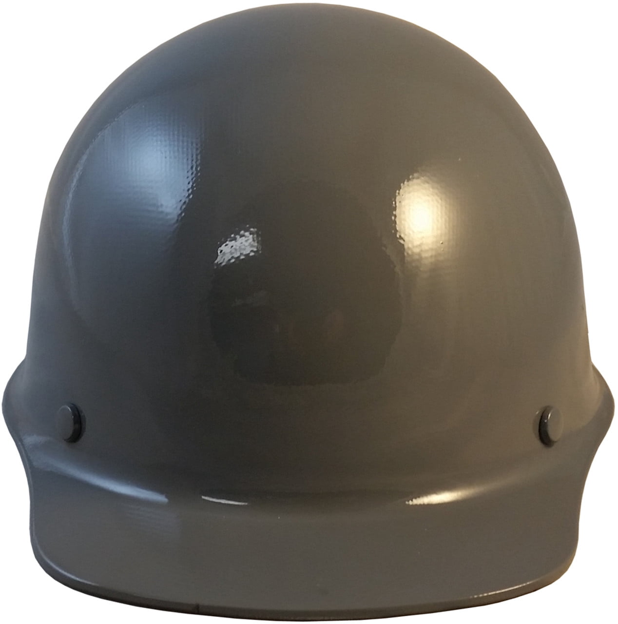 MSA Skull Guard Hard Hat - Fiberglass Cap Style With Swing Suspension - Custom Gray Color
