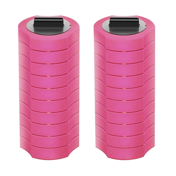 De cabezales de cepillo de inodoro de repuesto para el hogar, cabezal de soporte de cepillo de lavado para baño, cocina, sabor a rosa 20 Piezas Inevent HA002434-04