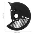 thumbnail image 5 of BESTYASH Motorcycle Caliper Brake Cover Black Front Disc Protector with Quick Setup, 5 of 6