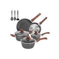 thumbnail image 1 of Batería De Cocina 11pz Granito Extra Antiadherente Sartén Xtellar negro, 1 of 4