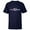 Navy, variant on Marvel Studios Captain America: Brave New World Movie Logo - Short Sleeve T-Shirt for Kids - Customized-White