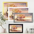 thumbnail image 4 of Designart 'Orange and Yellow Autumn Tree' Traditional Framed Art Print, 4 of 4