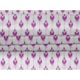thumbnail image 5 of oneOone Velvet Violet Fabric Ikat Sewing Material Print Fabric By The Yard 58 Inch Wide, 5 of 5