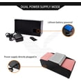 thumbnail image 3 of Automatic Card Shuffler with Dual Shuffling Modes,  Fast Portable Professional Electric Card Shuffler for UNO, Home Party Poker, Blackjack, Texas Hold'em, Plug/Battery Operated, 3 of 7