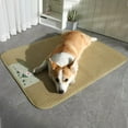 thumbnail image 6 of TOPRenddon Summer Cooling Mat for Dogs Cats - Portable 19.69x13.78in Breathable Fiber Pet Bed with Non-Slip Base, Foldable Car Seat Cover for Travel Indoor Outdoor Use, 6 of 8