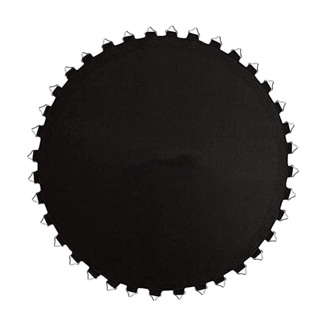 ZLight Trampoline Mat Workout Round Universal Black Mat Replacement Buckles Jumping 48 Black 48 Buckles