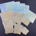 thumbnail image 4 of Uppercase Letter Glitter Numbers Stickers Self-adhesive 26 Letters Diy Decor, 4 of 5