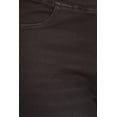thumbnail image 6 of Jvini Women's Pull On Skinny Jeans Stretch Denim Jean Jeggings Regular Length Washed Black Denim, 6 of 6