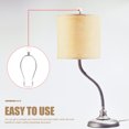 thumbnail image 3 of BESTYASH Desk Lamp Adapter Silver General Users Parties 1Set 1.2x1.2x1.8In, 3 of 6