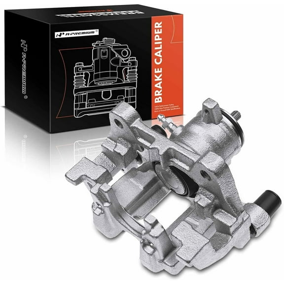 A-Premium Brake Caliper Assembly with Bracket Compatible with Ford Edge 2015-2018 Escape 2017-2019 Lincoln MKC MKZ Rear Passenger Side