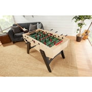 Playcraft Milan European Foosball Table, Light Maple