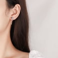 thumbnail image 4 of Pendientes cortos para mujer con personalidad Pendientes irregulares Pendientes con forma de gota de agua, 4 of 8