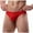 c01Red, variant on USNSM Men's Ice Silk Ultra-Thin Bikini Swim Briefs Underwear Swimwear Soft Comfortable Breathable Thong Underwear Dark Blue L