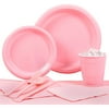 Classic Pink Paper Party Pack For 20