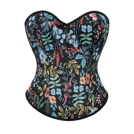 UPPADA Underbust Corset Belt Clearance Strapless Corset Tops for Women Corset Cute Bustier Bodyshaper Top Overbust Corset Plus Size Waist Training Corsets Overbust Shapewear Outfit