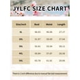 thumbnail image 6 of JYLFC Plus Size Shirts for Women V Neck Short Sleeve Tunic T-Shirts, Black 3XL, 6 of 6