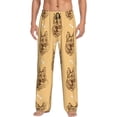 thumbnail image 2 of Goofa German Shepherd Dog Printed Soft Pajama Pants for Men, Wide Leg Comfy Casual Lounge Yoga Pants-Medium, 2 of 9